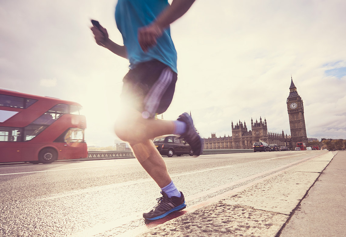 Mark Nash completes London Marathon