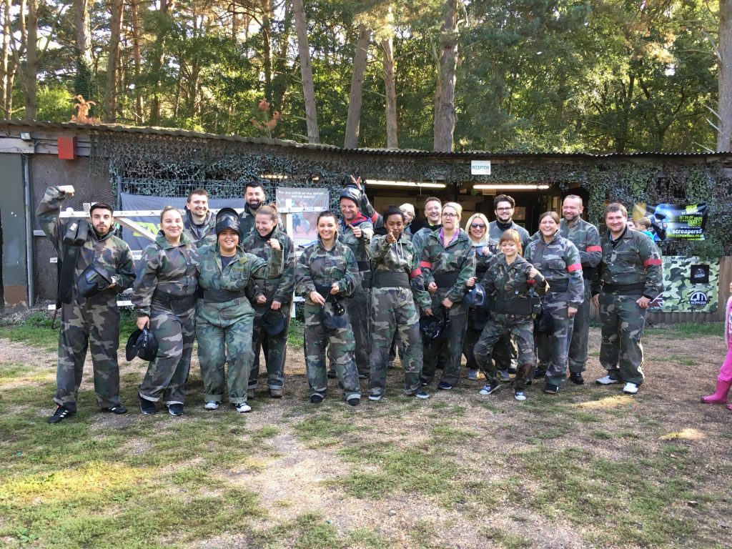 Image of the team Paint Balling